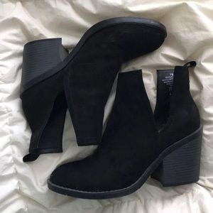 Black Suede Ankle Boots